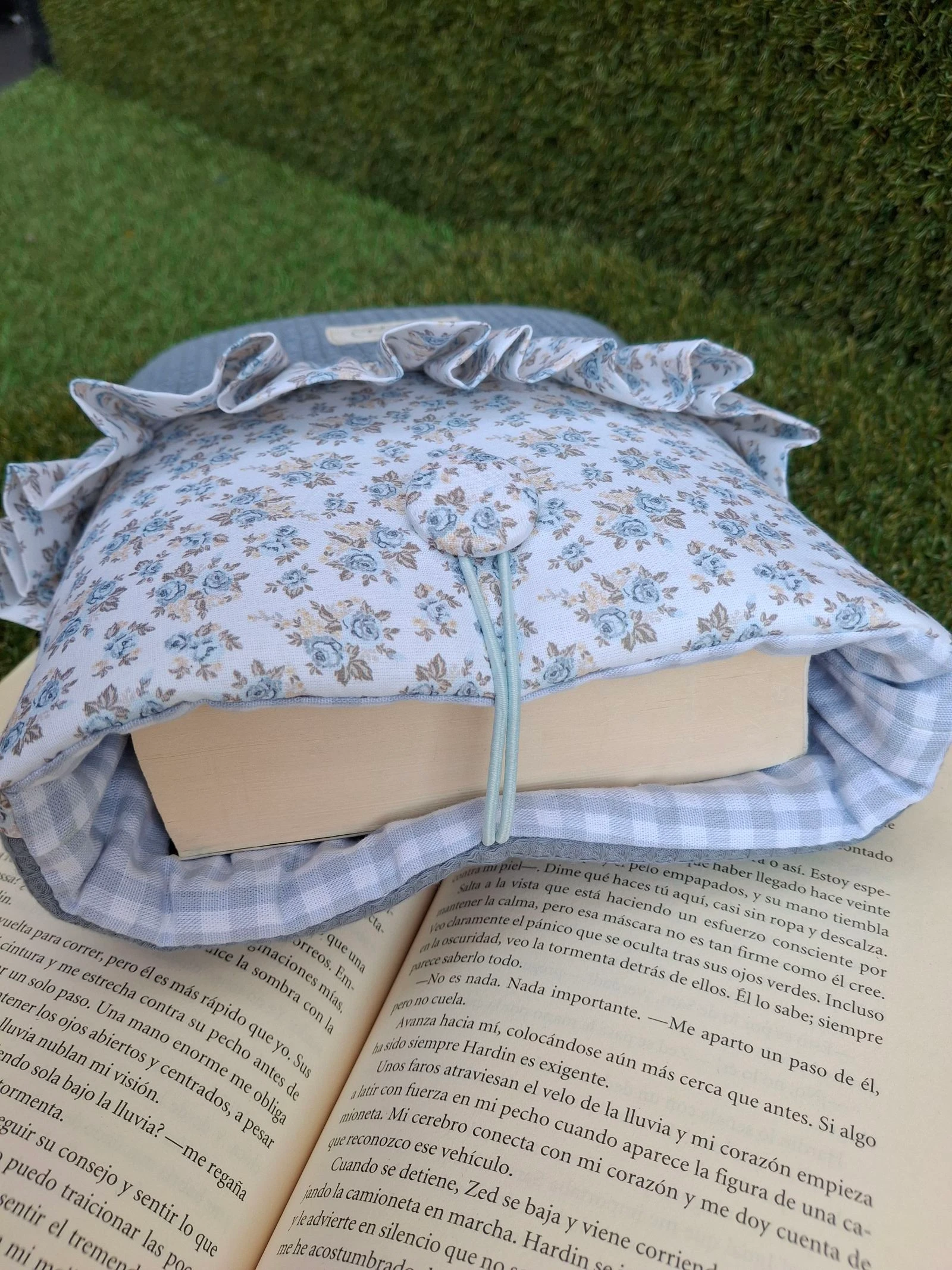 Célula para livro acolchoada feita à mão – photo 2